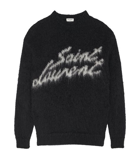 yves saint laurent paris vintage sweater|saint laurent sweater men's.